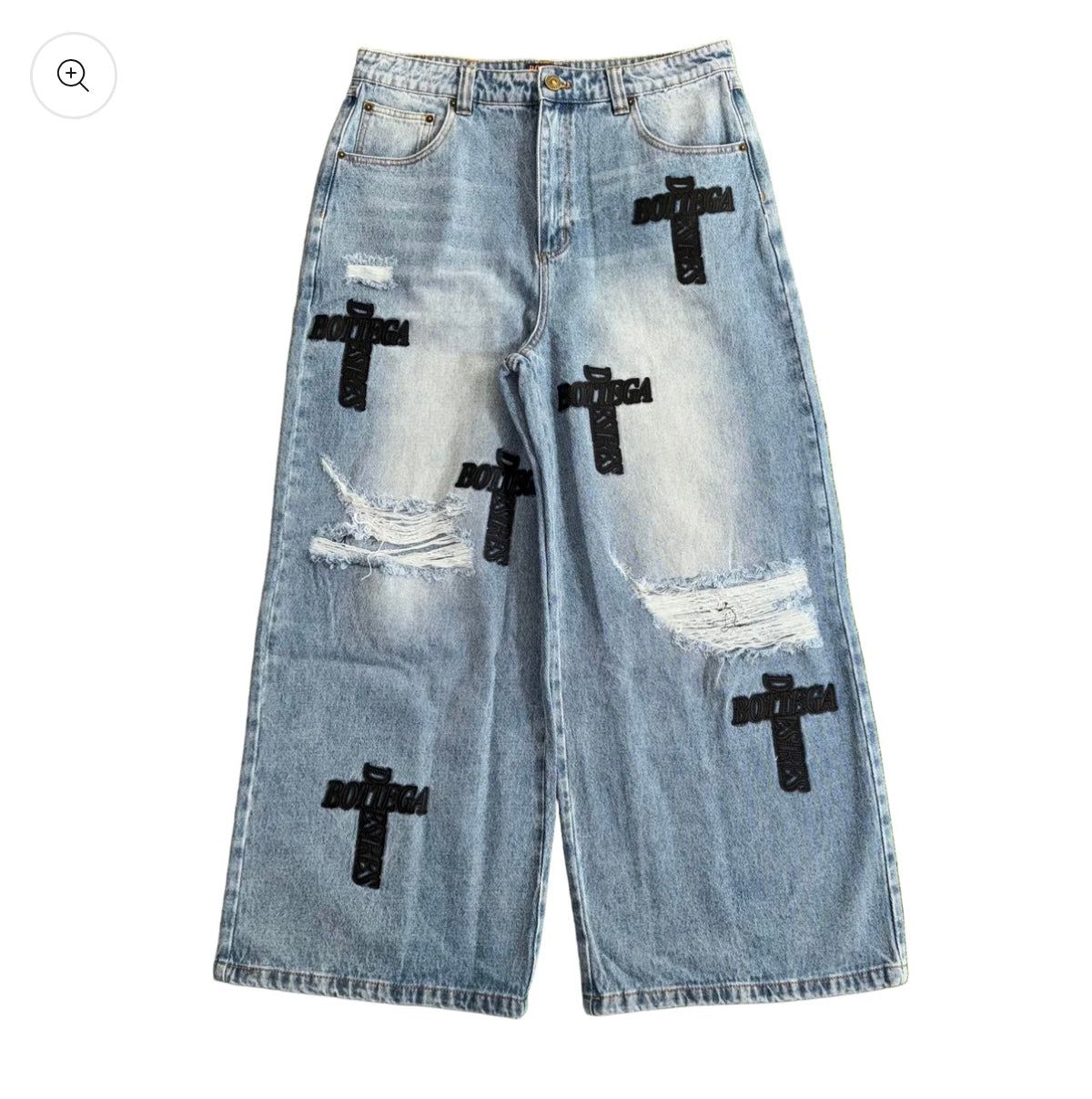 Bottega Desires Holy Grail Denim Jeans