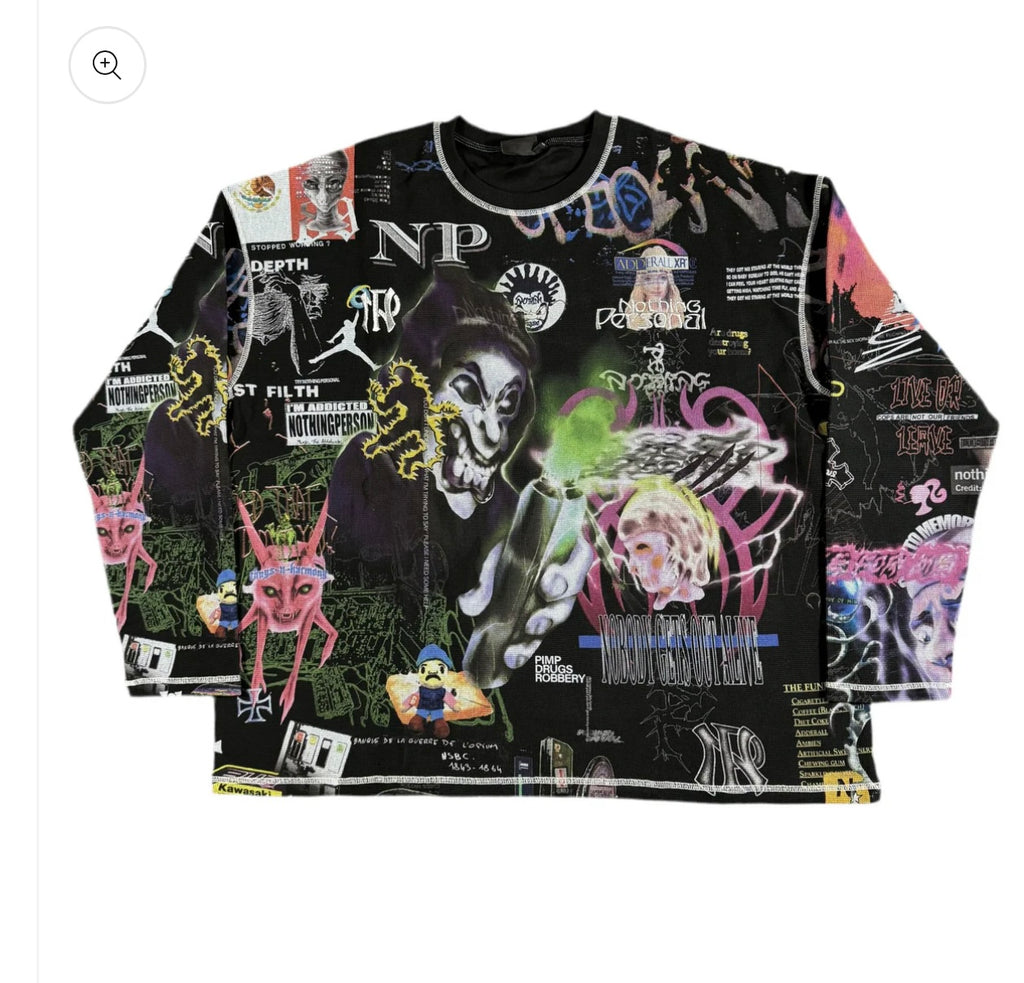 Nothing Personal Paranoia Thermal Longsleeve