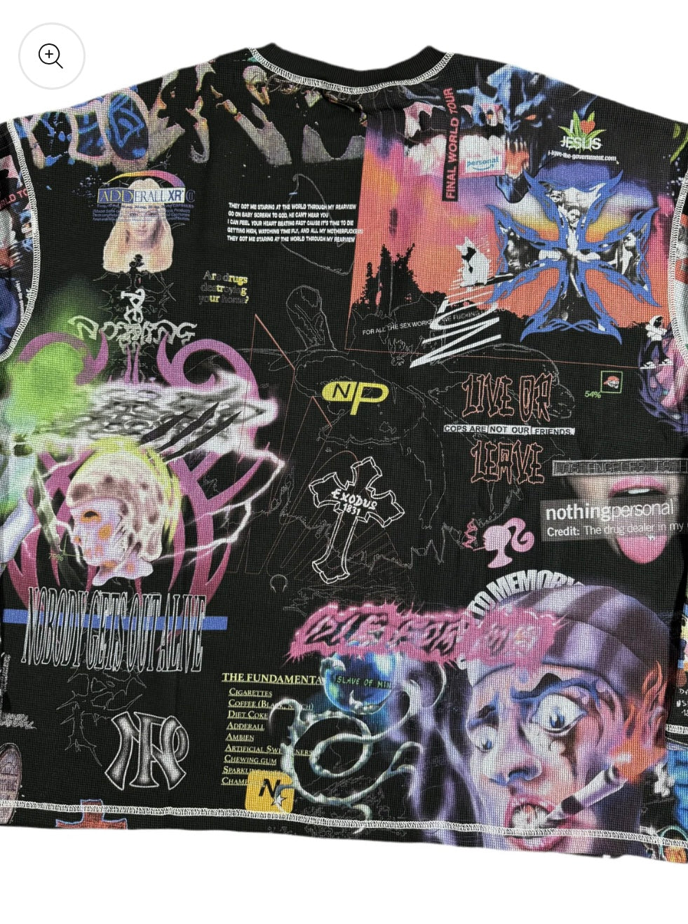 Nothing Personal Paranoia Thermal Longsleeve