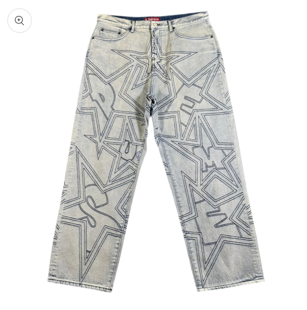 Supreme Stars Topstitch Jeans