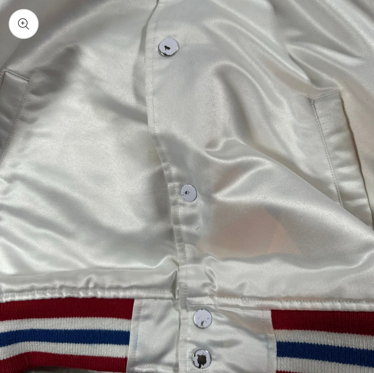 Supreme x Mitchell & Ness Satin Varsity Jacket