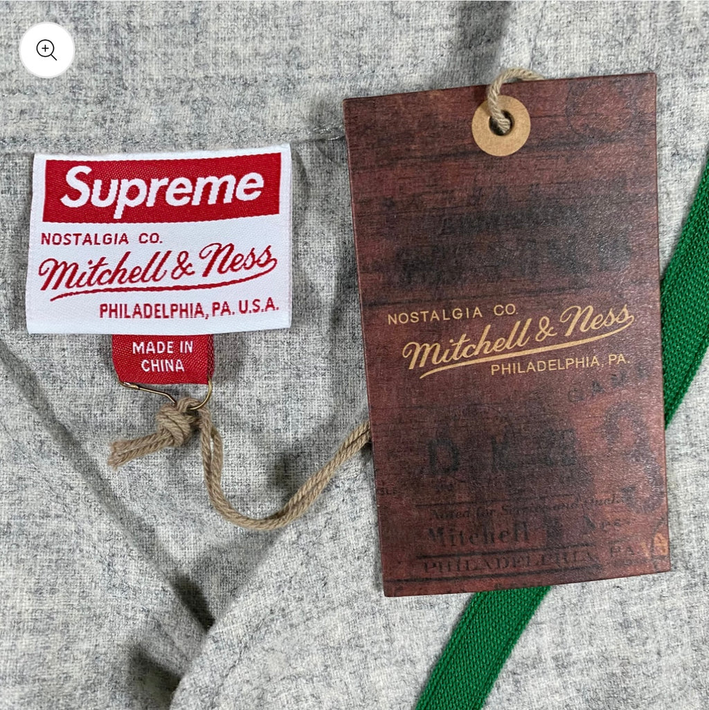 Supreme x Mitchell Ness Wool Baseball Jersey