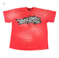 Hellstar Red Crack Print T-shirt