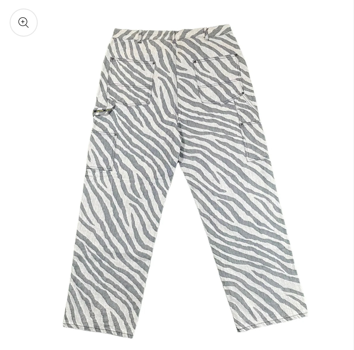 Supreme Zebra Double Knee Painter Pants