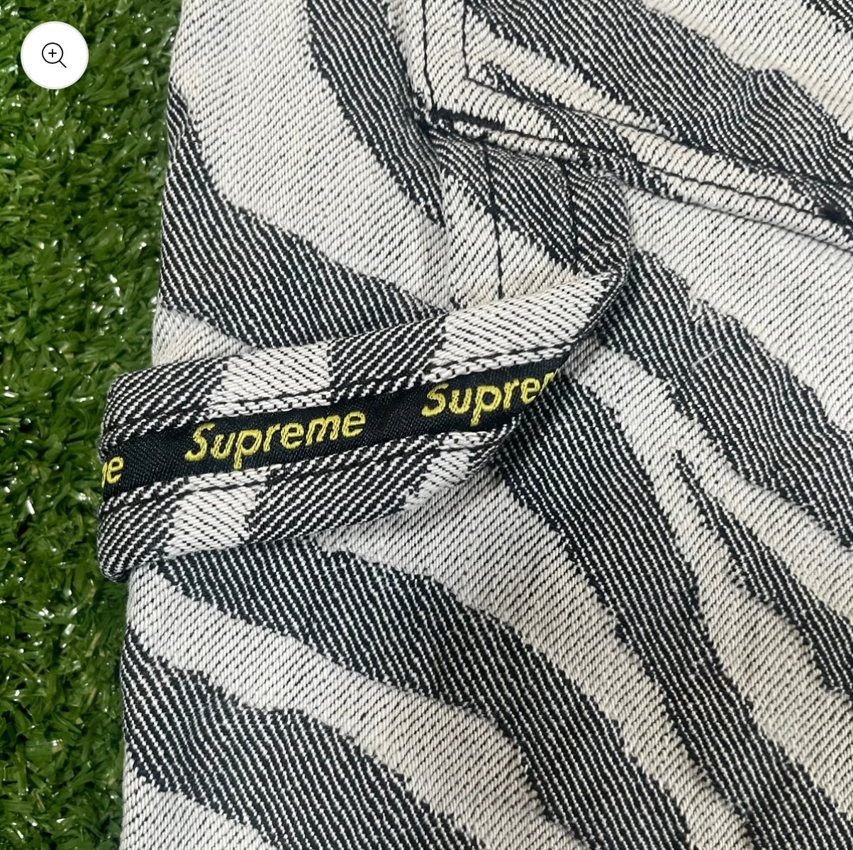 Supreme Zebra Double Knee Painter Pants
