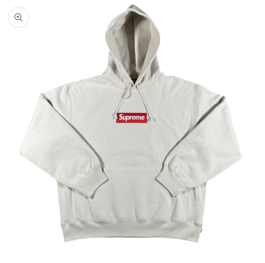 Supreme Box Logo Hoodie (Stone)