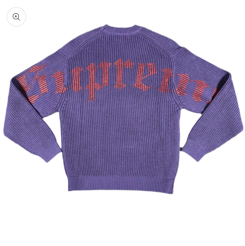 Supreme Old English Printed Sweater