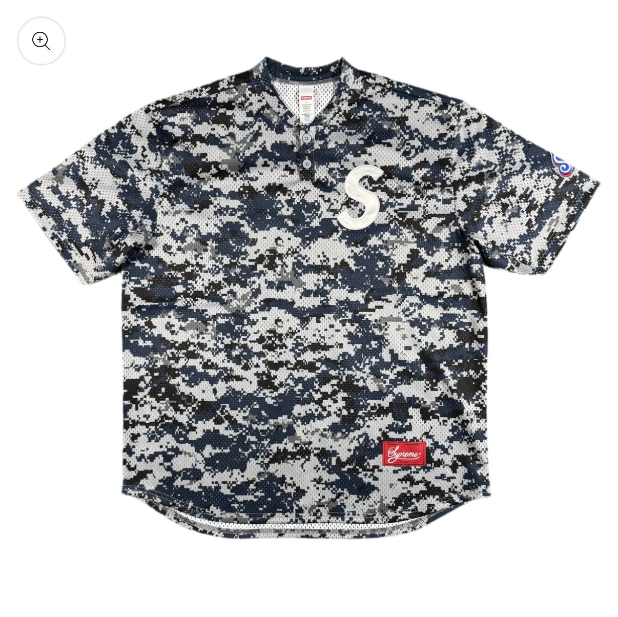 Supreme S Logo Baseball Henley