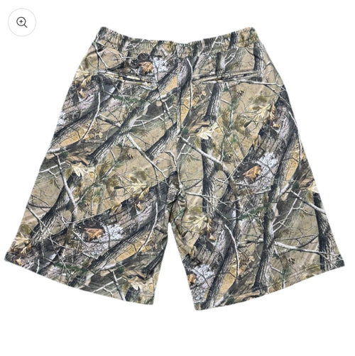 Azva Ghillie Camo Sweat Shorts