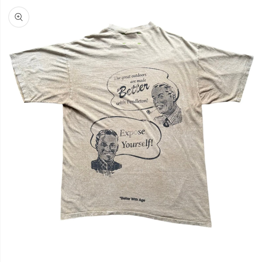 Better With Age Novel Pendleton Tee