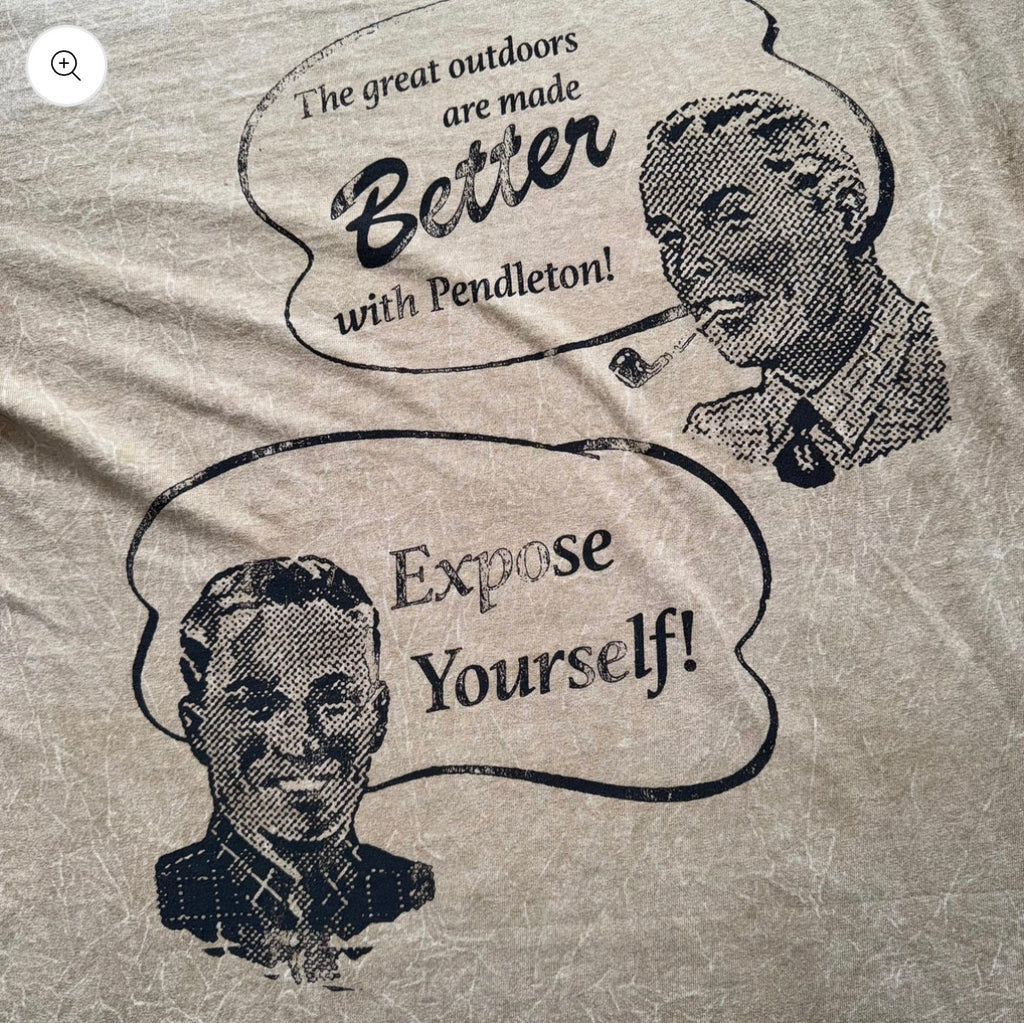 Better With Age Novel Pendleton Tee