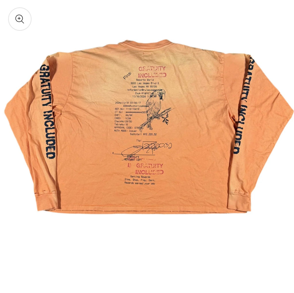 HMDD Gratuity Added Longsleeve