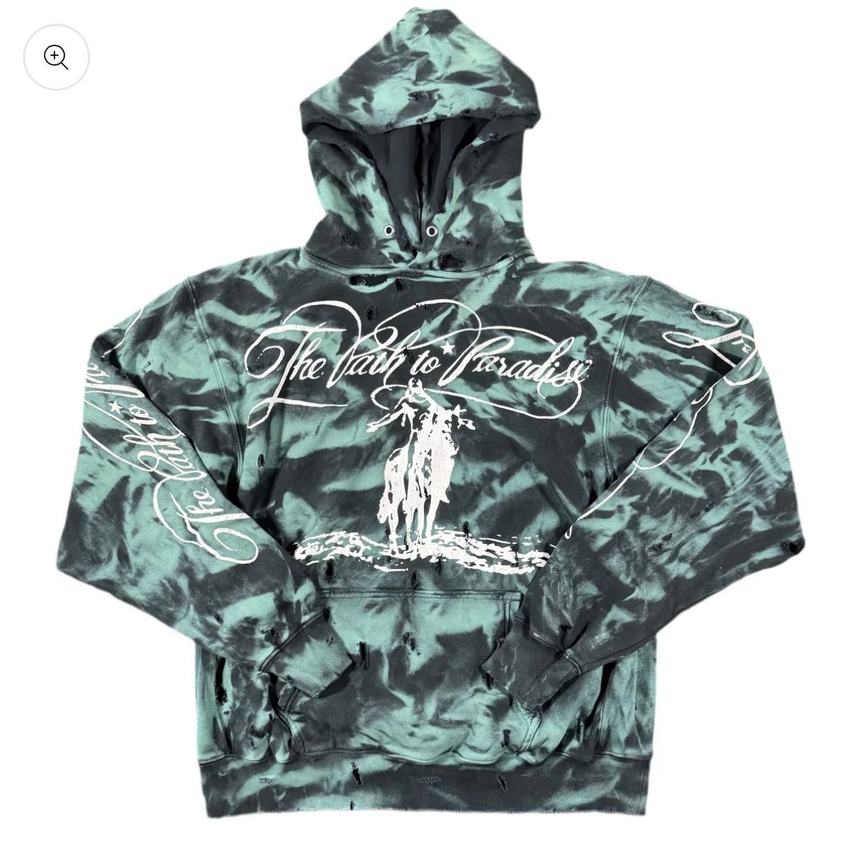 Hellstar Green Marble Hoodie