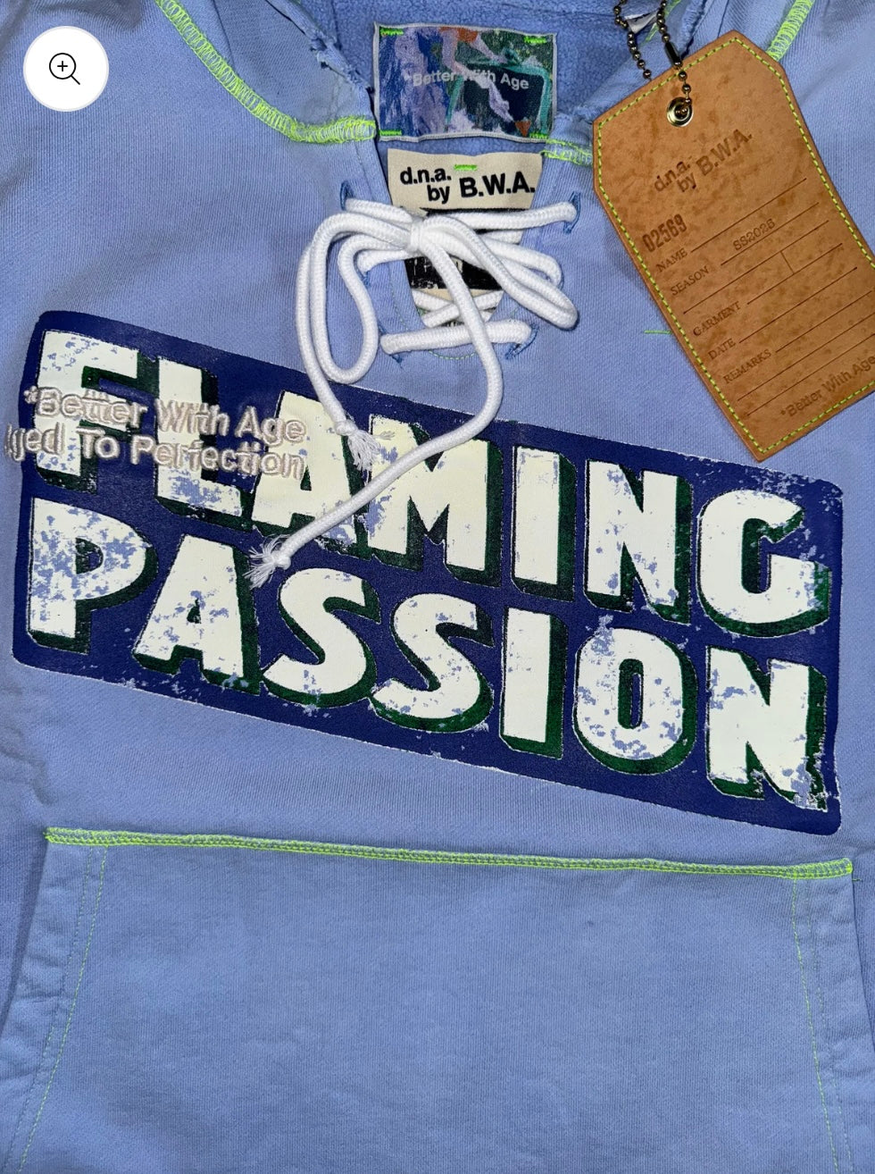 Better With Age Flaming Passion Hoodie