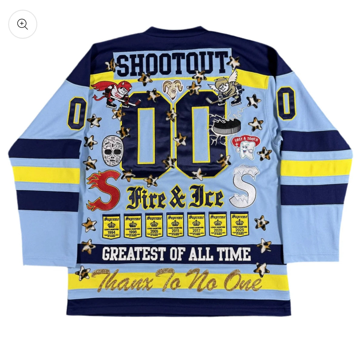Supreme Fire & Ice Hockey Jersey