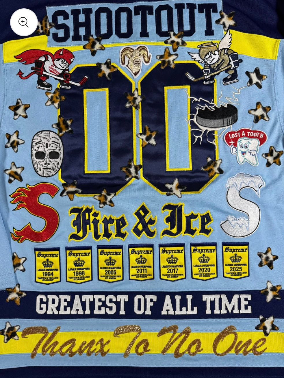 Supreme Fire & Ice Hockey Jersey