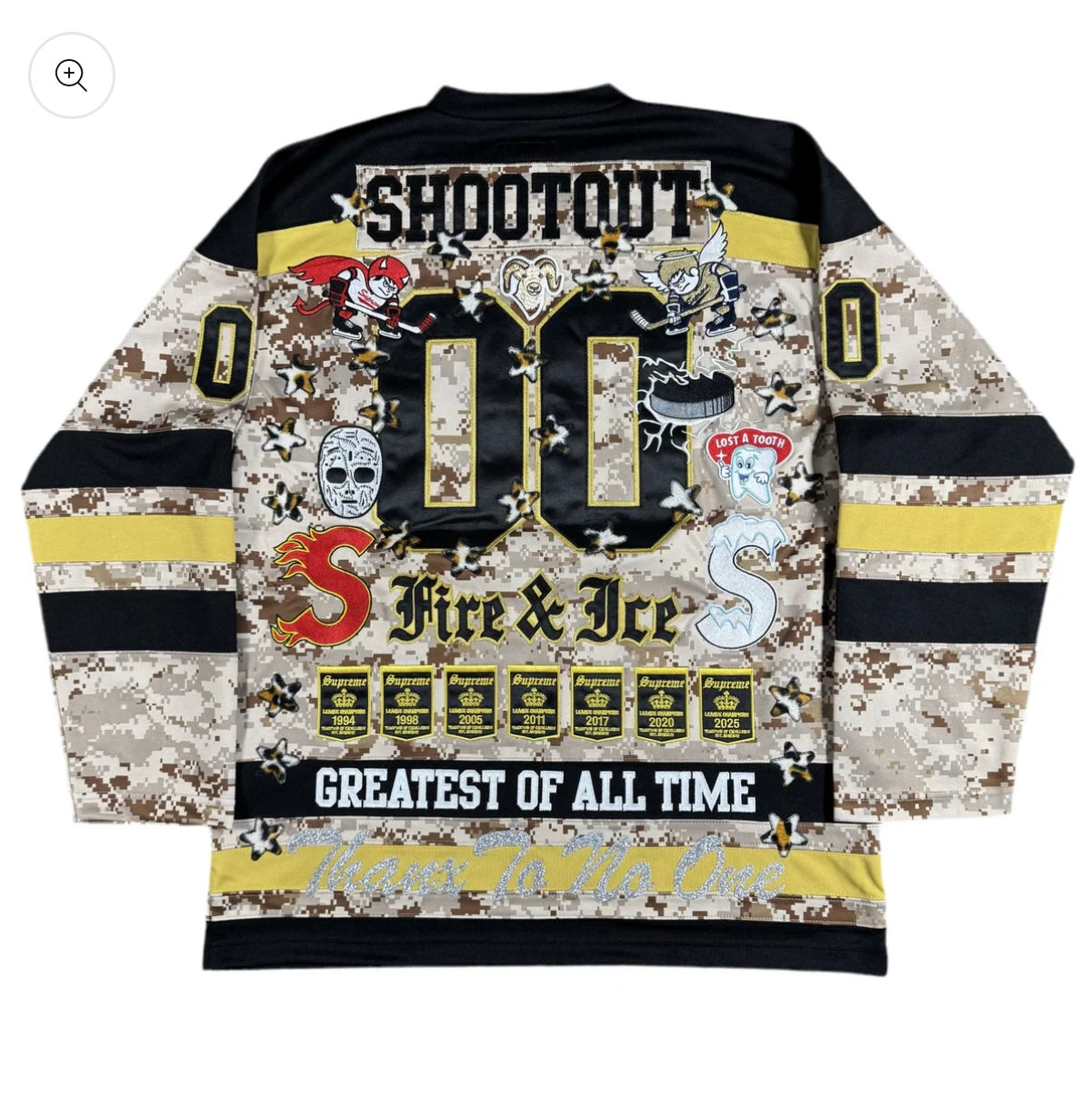Supreme Fire & Ice Hockey Jersey