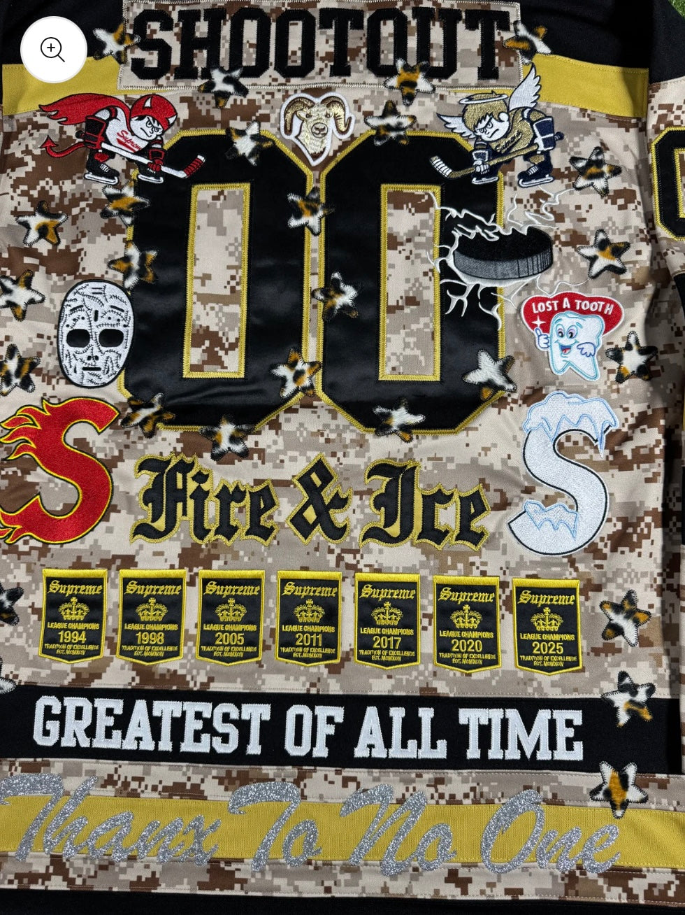 Supreme Fire & Ice Hockey Jersey