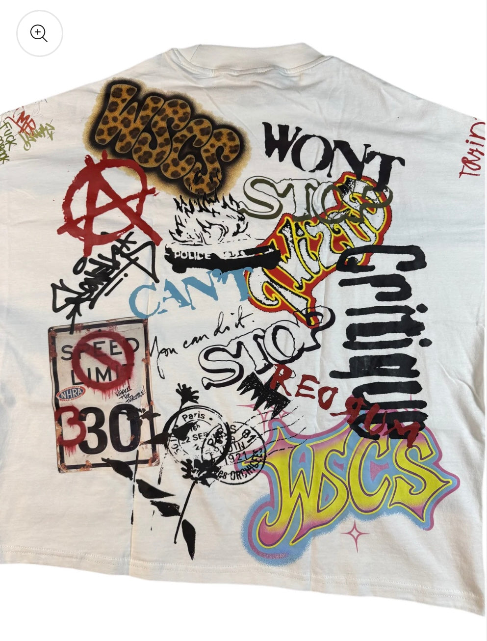 Won’t Stop Can’t Stop Graffiti T-shirt