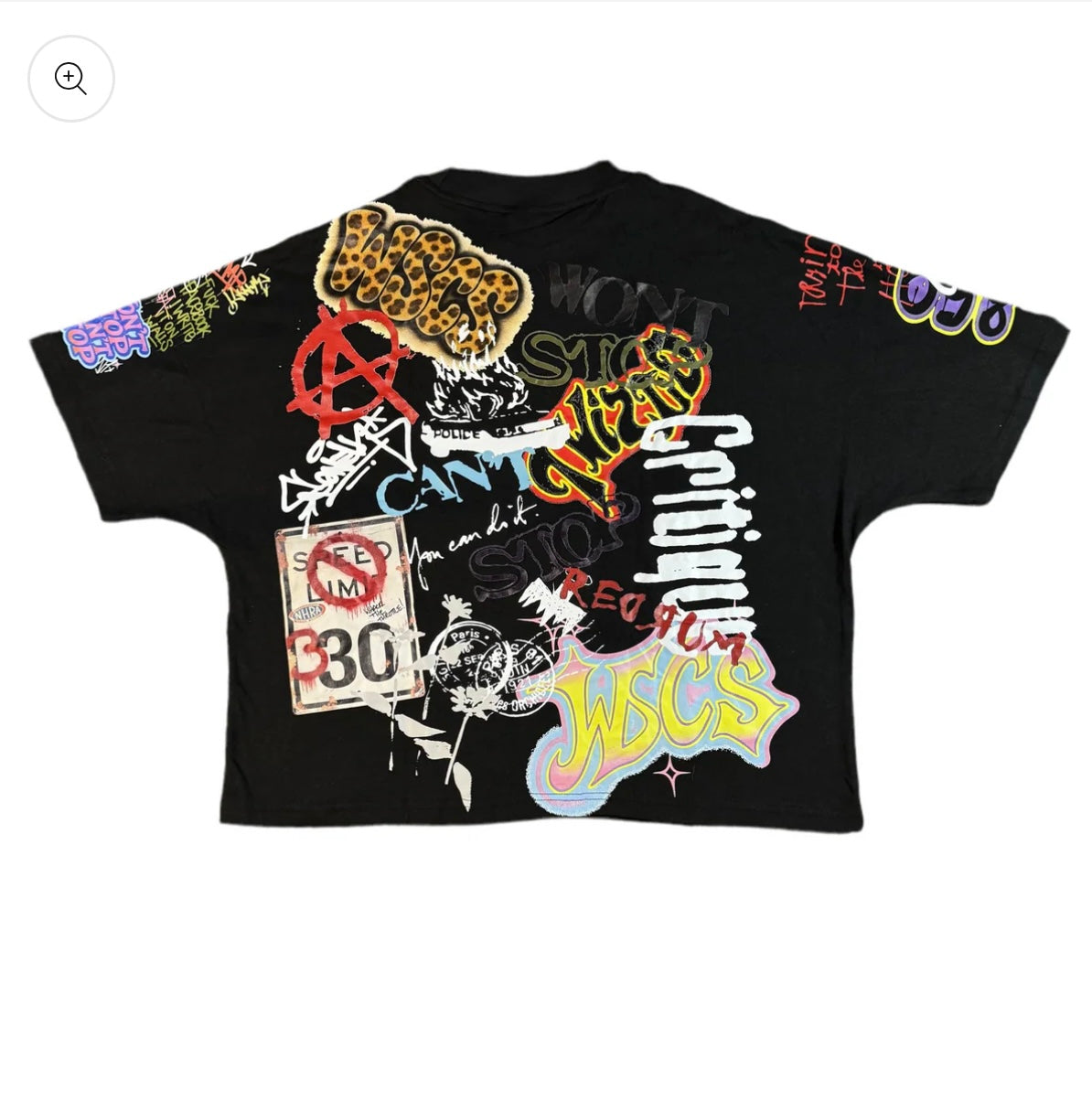 Won’t Stop Can’t Stop Graffiti T-shirt