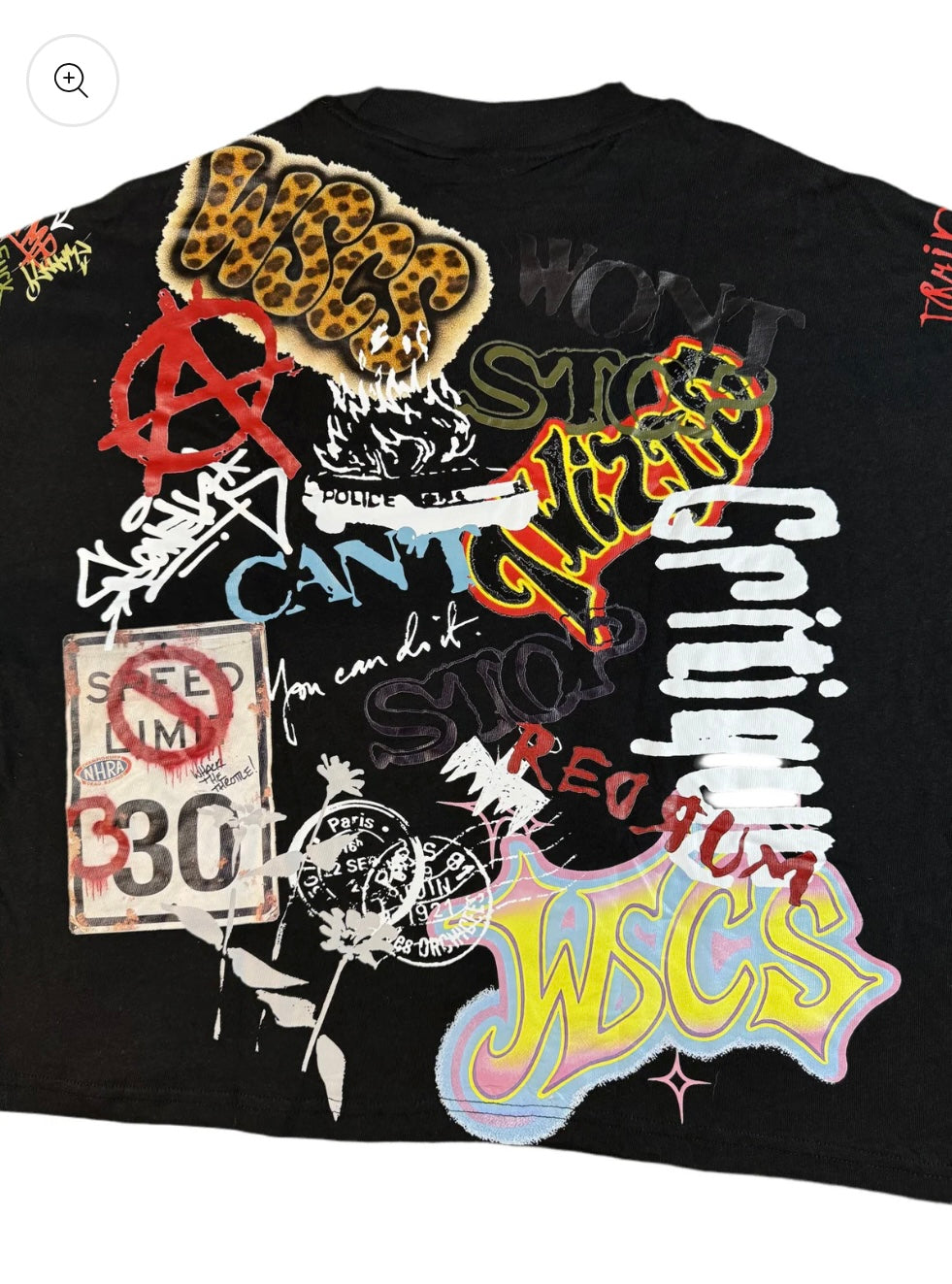 Won’t Stop Can’t Stop Graffiti T-shirt