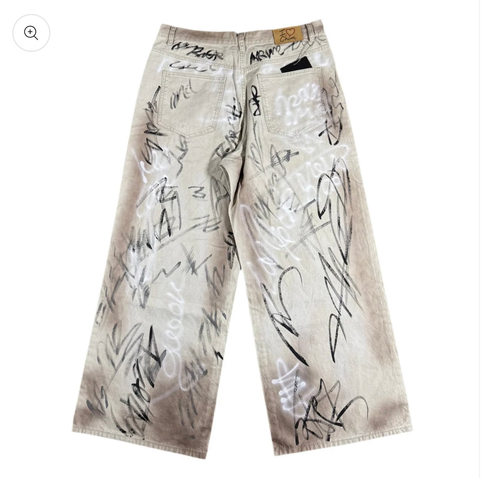 Happy Memories Don’t Die HMDD Graffiti Chino Pants