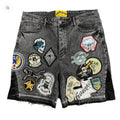 Godspeed Patchwork Denim Shorts V2