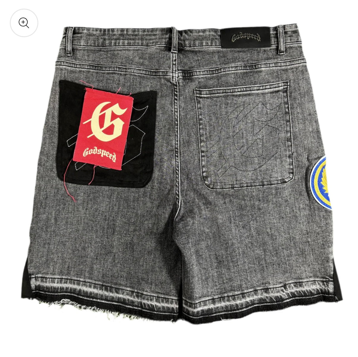 Godspeed Patchwork Denim Shorts V2