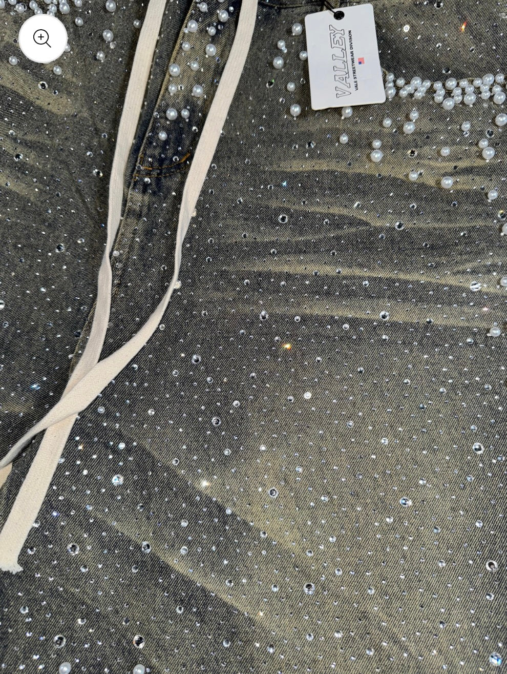 Vale Blue Rainstorm Jorts