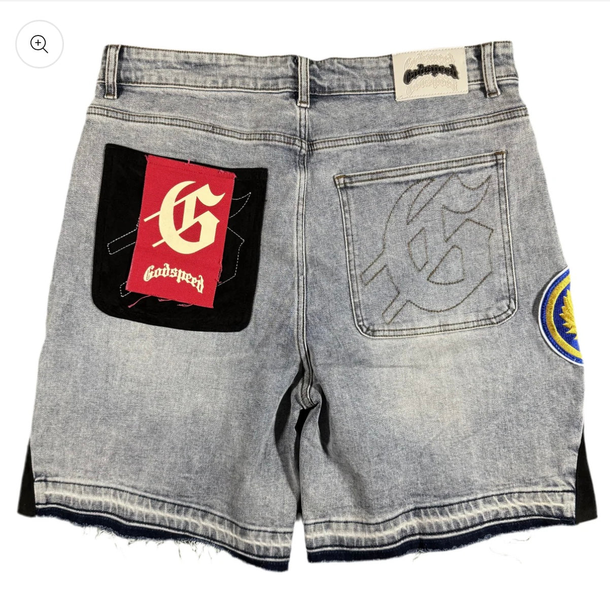 Godspeed Patchwork Denim Shorts V2