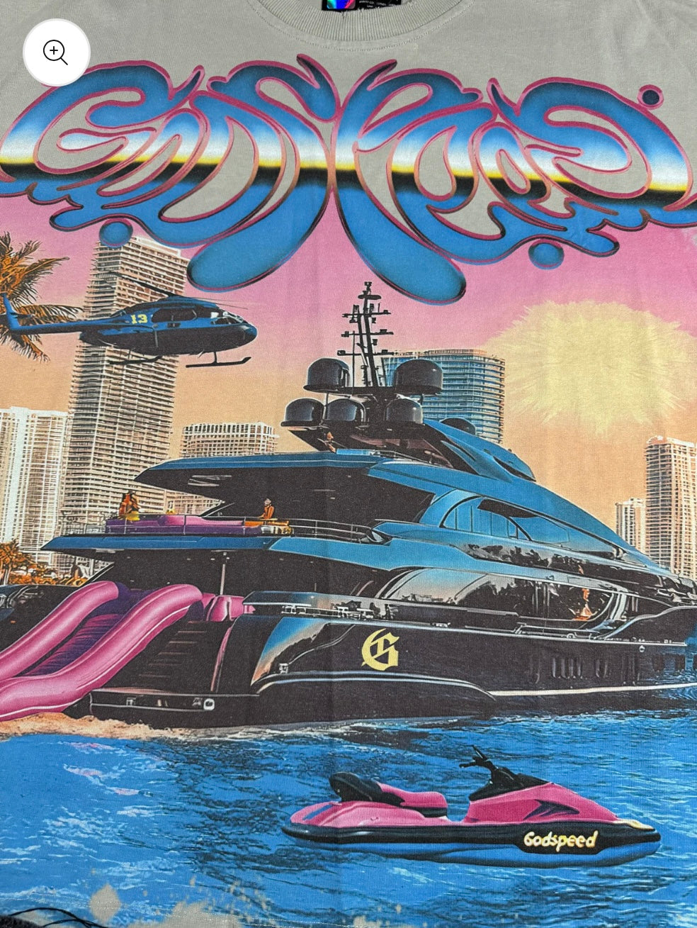 Godspeed New York Miami Exclusive Yacht T-shirt