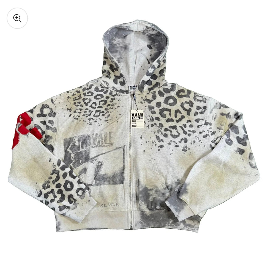 Vale Forever Cheetah Zip Up