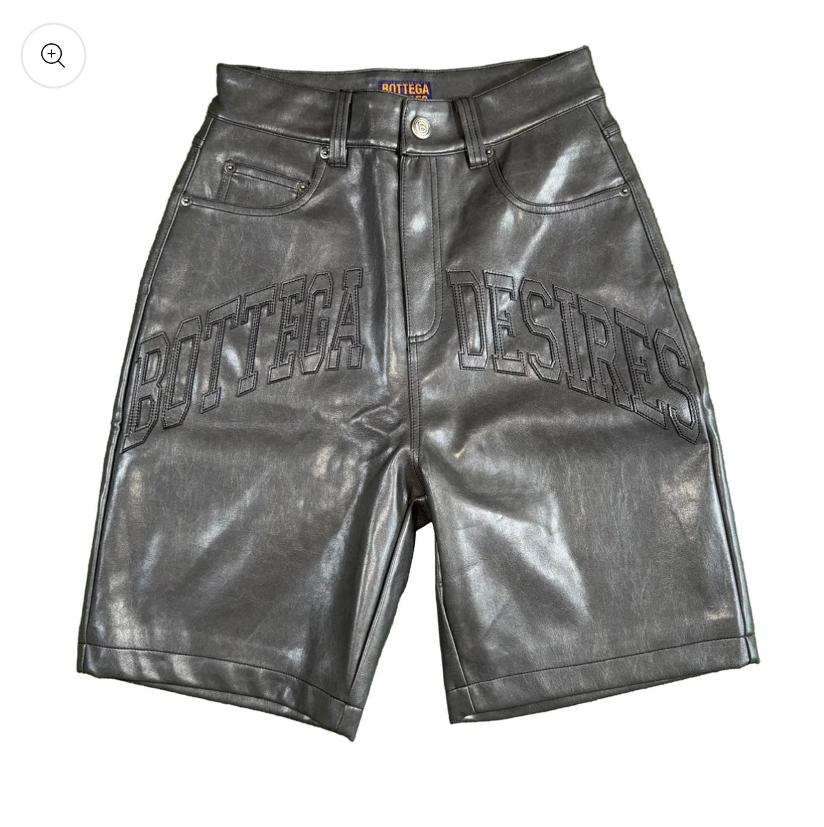 Bottega Desires Leather Shorts