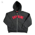 Supreme Arc Thermal Lined Zip Up Hooded Sweatshirt